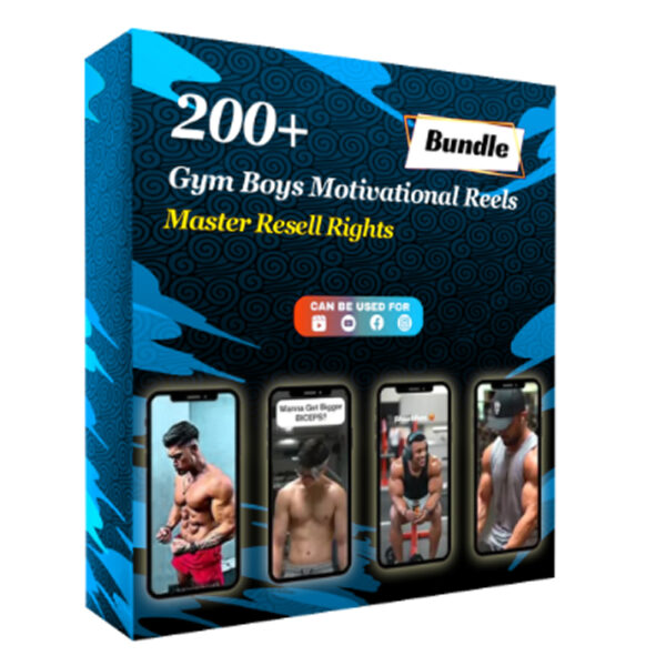 200+ GYM Boys Motivation Reels Bundle